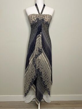 Max & Cleo | Dresses | Max And Cleo Zebraleopard Print Halter Dress
